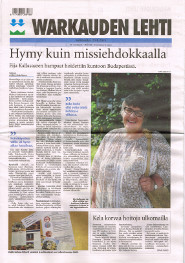 Warkauden Lehti, Sunnuntai 23.8.2015